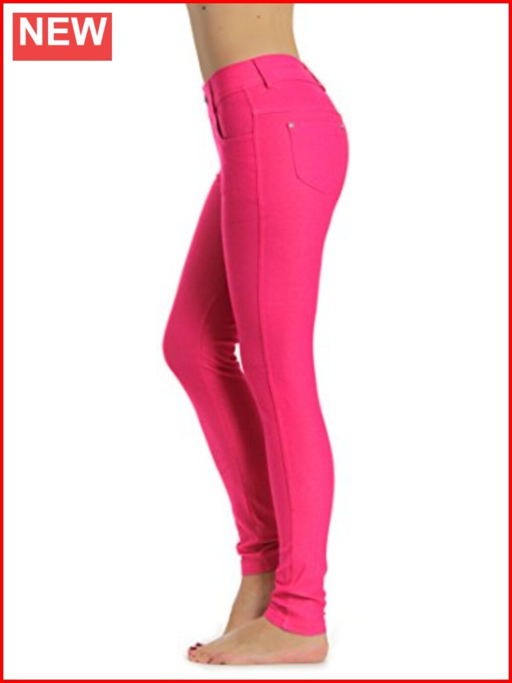 Women's Jeggings Slimming High Stretch Spandex Pants Capri S-XXXL